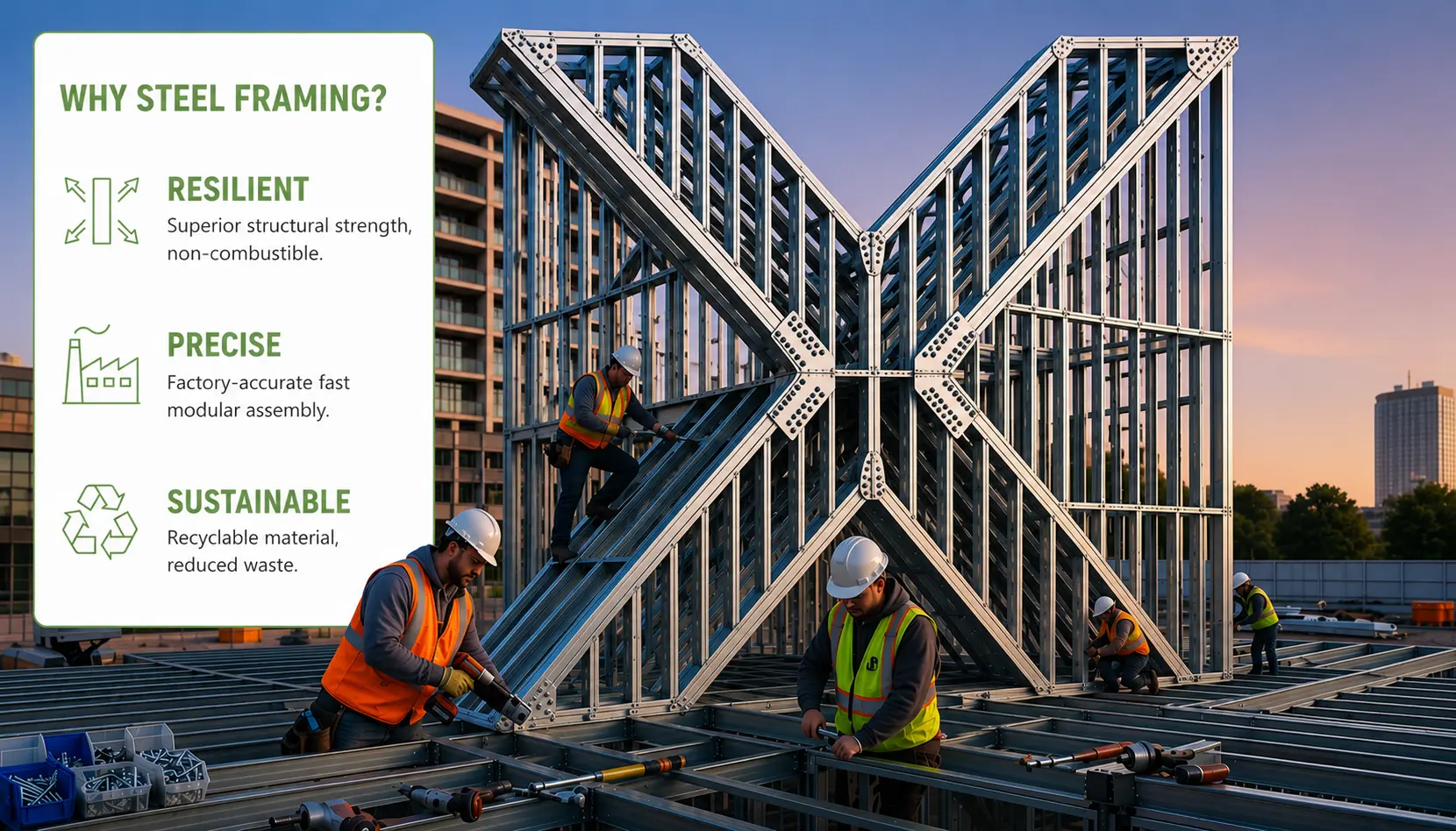 High Precision Steel Structural Coordination