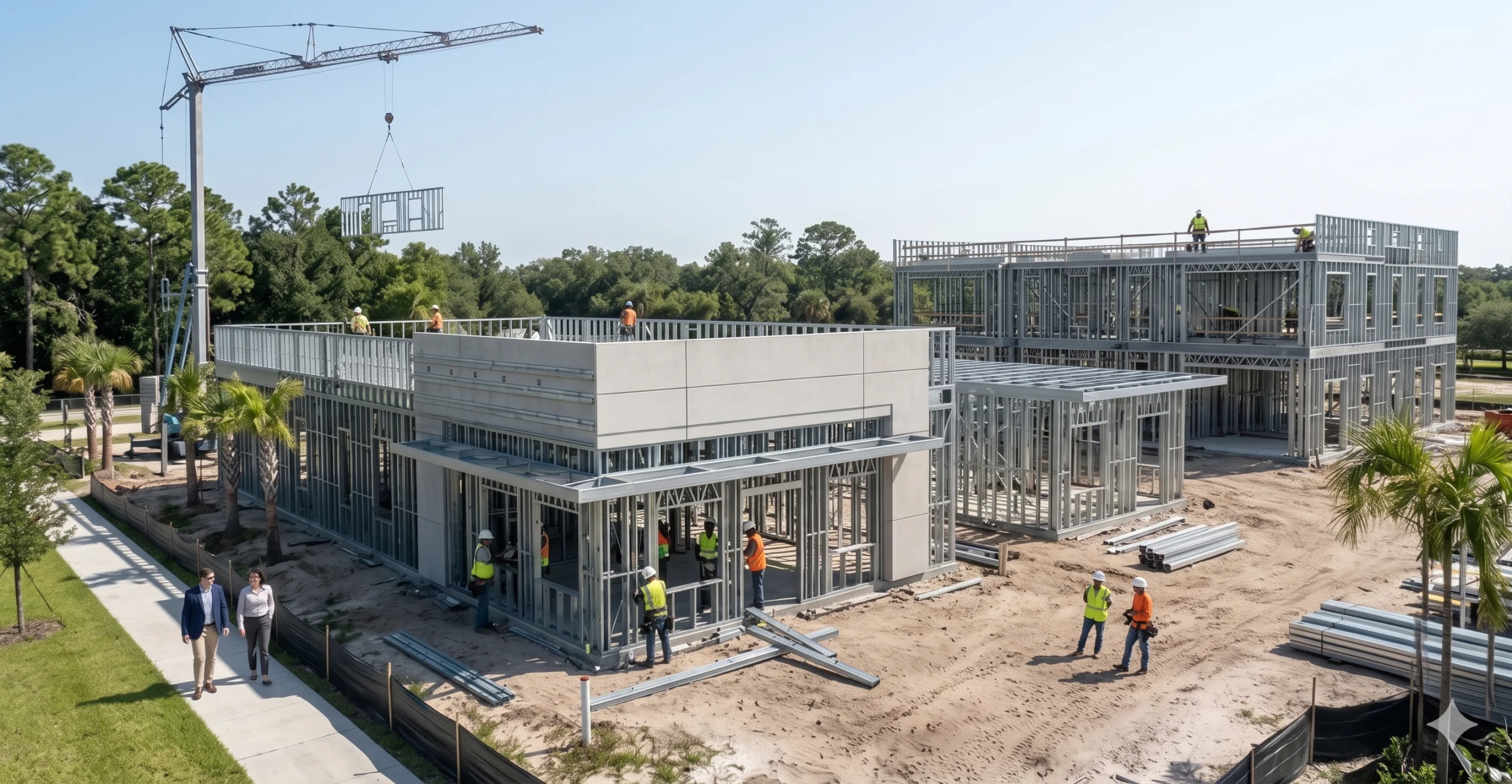 Commercial Steel Structural Coordination